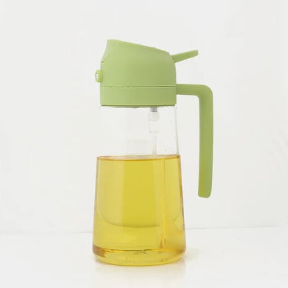 2 in 1 Glass Oil Sprayer & Dispenser🔥