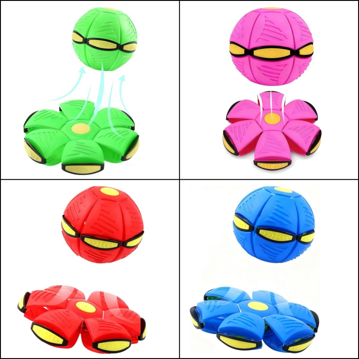 Children's bouncing ball,Magic metaball ,Magic Flying Saucer,bouncy ball,Parent-child interaction(Suitable for small dogs)